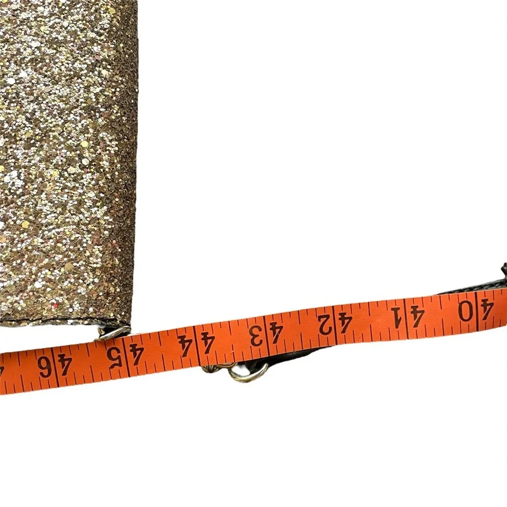 Nine West Crossbody or Clutch Black & Gold